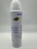 Dove Whole Body Deo Coconut & Vanilla Aluminum Free Deodorant Spray 4oz Vit E
