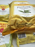 (6) Burt's Bees Purifying Cleansing White Tea Facial Towelette 30 Wipes 150ttl