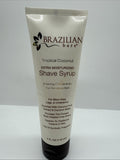 Brazilian Bare Shave Syrup Extra Moisturizing For Bikini Area Legs Coconut 4oz
