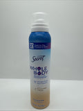 Secret Whole Body Spray Sensitive Deodorant  Almond Milk & Honey 3.5 COMBINESHIP