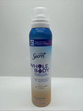 Secret Whole Body Spray Sensitive Deodorant  Almond Milk & Honey 3.5 COMBINESHIP