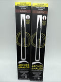 (2) Auburn Fine Bristle Tip Pen Arches & Halos Eyebrow Brow Liner Filler Pencil