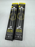 (2) Auburn Angle Bristle Tip Pen Arches & Halos Eyebrow Brow Liner Filler Pencil