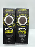 (2) Espresso Luxury Pomade Paint Pot Arches & Halos Eyebrow Brow Liner Fill
