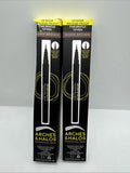 (2) Warm Brown Fine Bristle Tip Pen Arches & Halos Eyebrow Brow Liner Filler