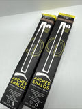 (2) Warm Brown Fine Bristle Tip Pen Arches & Halos Eyebrow Brow Liner Filler