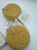 (2) Evriholder Sea Foam Body Sponge for Exfoliating Shower Gel Bath Wash Large