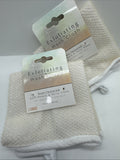 (2) Evrihold Dual Texture Terry Cloth & Exfoliating Shower Bath Wash COMBINESHIP