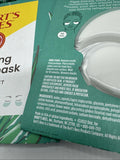 (6) Burt's Bees Renewing Natural Eye Gel Eye Mask Algae Extract 10 minute undere