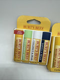 (3) Burt's Bees Ultra Conditioning Lip Balm BeesWax Coconut Pear Vanilla Mint 10