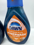 (2) Dawn Platinum Plus Powerwash Dish Spray Pumpkin Spice Scent 16oz COMBINESHIP