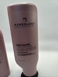(2) Pureology Pure Volume Shampoo & Conditioner Hair 9oz Thickening COMBINESHIP