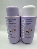 (2) Cloud Lightweight Rinse &  Shampoo Hair Conditioner Marshmallow Extract 12oz