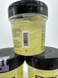 (4) Eco Style Black Castor & Flaxseed Oil Professional Styling Gel 16 oz BIG