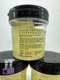 (4) Eco Style Black Castor & Flaxseed Oil Professional Styling Gel 16 oz BIG