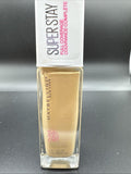 Maybelline 140 Light Tan Super Stay Full Coverage Foundation Makeup COMBINESHIP