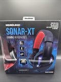 SoundLogic XT Sonar-XT Gaming Headphones Built In Mic Color Changing LED Lights
