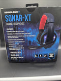 SoundLogic XT Sonar-XT Gaming Headphones Built In Mic Color Changing LED Lights