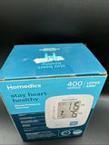 Homedics Upper Arm 400 Series Blood Pressure Monitor Easy One-Touch Memory 9-17"