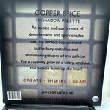 BNIB Morphe Copper Spice 25 A Eyeshadow Palette Limited Edition Matte & Shimmer