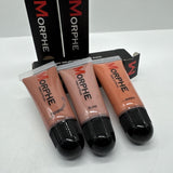 (3) morphe Creme Lip Polish Blush Runway Faithful Lip Gloss Lipstick  Rare HTF