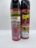 (2) Raid Ant & Roach Killer Fragrance Free 17.5oz Insect Spray Bugs COMBINESHIP