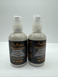 (2) Shea Moisture African Black Soap Bamboo Charcoal Sleeping Mask COMBINESHIP
