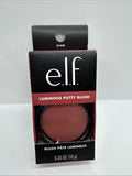 e.l.f. Luminous Bermuda 81538 Putty Blush Putty-to-Powder Buildable Blush ELF