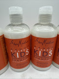 (4) Shea Moisture Kids Extra-nourishing Hair Shampoo Mango & Carrot 7.7oz