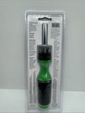 Helping Hand 6-in-1 Multi Bit Screwdriver Green Black T15 T20 ￼Ph2  Flat F020150