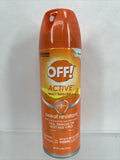 (8) OFF! Active Insect Repellent l Liquid Sweat Resistant Repels Mosquitoes 6 oz