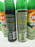 (10) OFF! Deep Woods Bug Spray & Mosquito Repellent Dry Touch Insect 10x 4 oz.