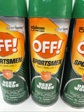 (3) Deep Woods Sportsmen Insect Repellent Aerosol Spray mosquito 6oz COMBINESHIP