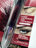 L'oreal 626 Red Carpet Black Voluminous Super Star Primer & Mascara COMBINESHIP