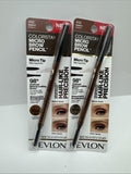 (2) Revlon 452 AUBURN Colorstay Micro Tip Brow Pencil Waterproof COMBINESHIP