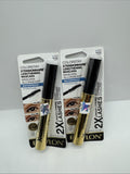 (2) Revlon 211 black Colorstay Xtensionnaire lengthening waterproof mascara