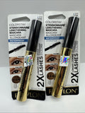 (2) Revlon 211 black Colorstay Xtensionnaire lengthening waterproof mascara