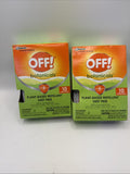 (2) Off! Botanicals 694974 Insect Repellant Towelettes 10 count COMBINESHIP