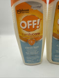 (2) Off Family Care Insect Repellent Clean Feel 6oz