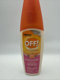 (2)OFF! FamilyCare Mosquito Repellent DEET Insect Spray Tropical Fresh Scent 6oz