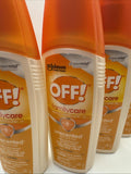 (8) OFF! Family Care Insect & Mosquito Repellent Unscented Aloe-Vera 8x 6oz