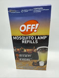 Off! 76086 Mosquito Lamp Repellent Refills 2 Per Pack