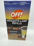 Off! 76086 Mosquito Lamp Repellent Refills 2 Per Pack