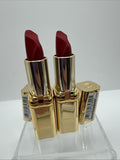 (2) L'Oreal 188 Respected Red Colour Riche Satin Lipstick Hydration COMBINESHIP