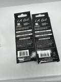(2) L.A. Girl Jet Black Gel Eyeliner Pot Intense Color Smudge Proof  COMBINESHIP