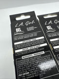 (2) L.A. Girl Jet Black Gel Eyeliner Pot Intense Color Smudge Proof  COMBINESHIP