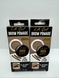 (2) L.A. GIRL Taupe BROW POMADE Smudge Proof Water Resistant Gel COMBINESHIP