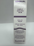 CoverGirl Simply Ageless Skinn Eye Lift Serum Puffiness Wrinkle 10mL COMBINESHIP