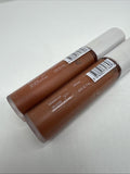 (2) COVERGIRL 200 Baked Clay Outlast Forever Velvet Pigment Matte Liqui Lipstick