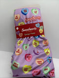 Sweethearts Large Valentine's Day Lounge Pants New Conversation Heart Candy Soft